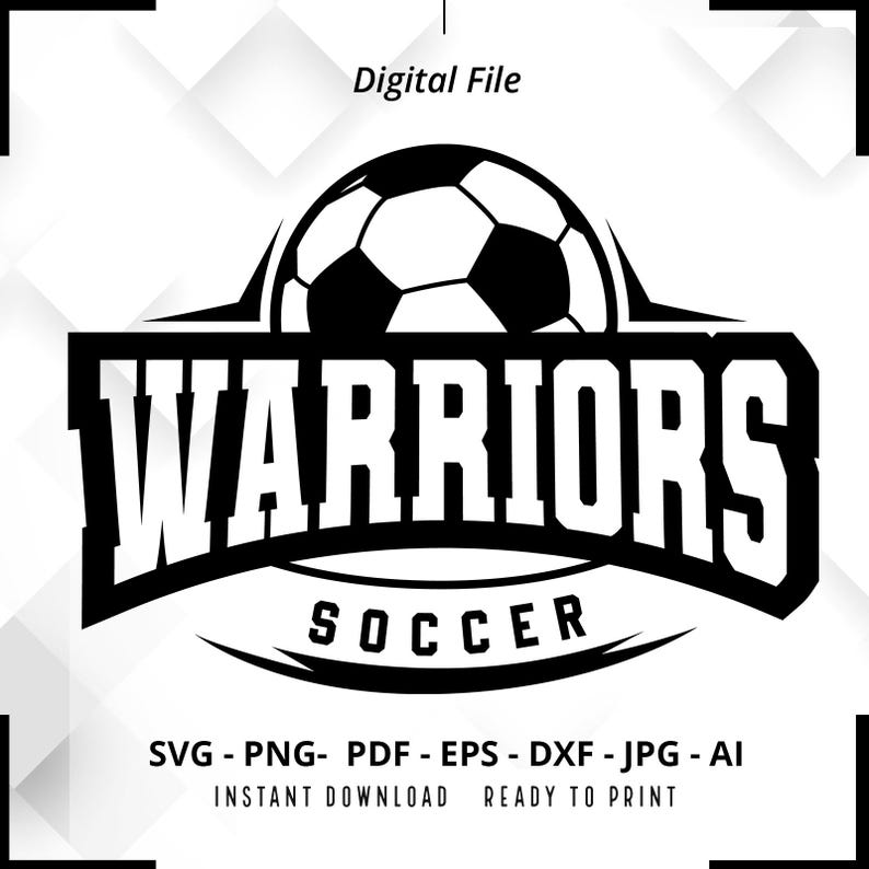 133 Warriors Soccer SVG PNG Warriors svg Soccer Shirt svg Warriors Cheer svg Warriors png Warriors Mom svg Warriors Pride svg Cricut