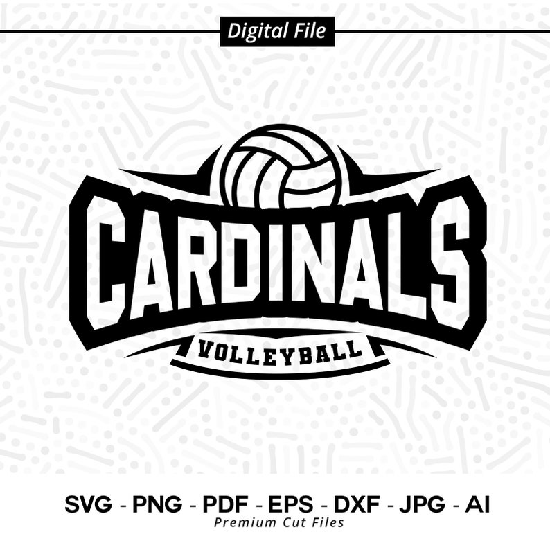 1337 Cardinals Volleyball SVG PNG Cardinals Svg Volleyball Svg Cardinals Shirt svg Cardinals Cheer Svg Cardinals Mom Volleyball Shirt svg