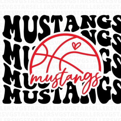 1351 Mustangs Basketball SVG PNG Mustangs svg Stacked Mustangs svg Mustangs Mascot svg Mustangs Mom svg Mustangs Shirt svg Basketball Mom svg