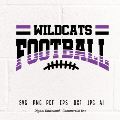 1427 Wildcats Football SVG PNG Wildcats Mascot svg Wildcats svg Wildcats Vibes Wildcats Pride Wildcats Cheer School Spirit Wildcats Shirt