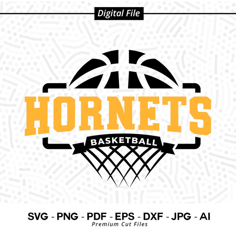 1510 Hornets SVG PNG Hornet svg Hornets Basketball svg Basketball svg Hornets Pride svg Hornets Cheer svg Hornets Vibes svg Basketball Mom