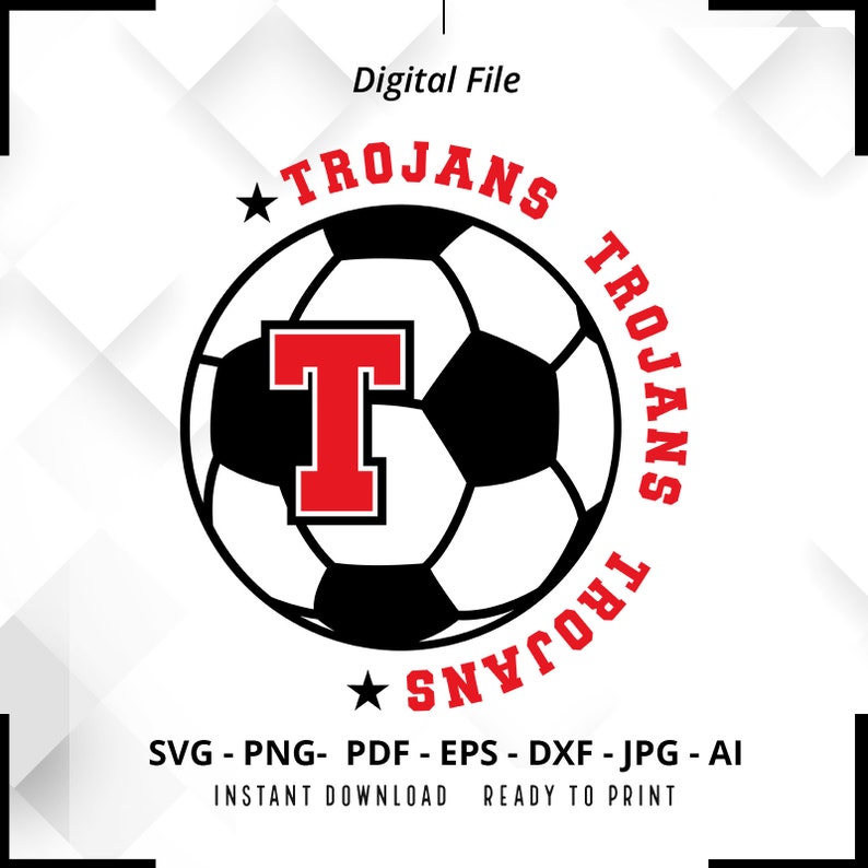 1511 Trojans Soccer SVG PNG Trojans svg Soccer Shirt svg Trojans Cheer svg Trojans png Trojans Mom svg Trojans Pride svg Cricut Cut File