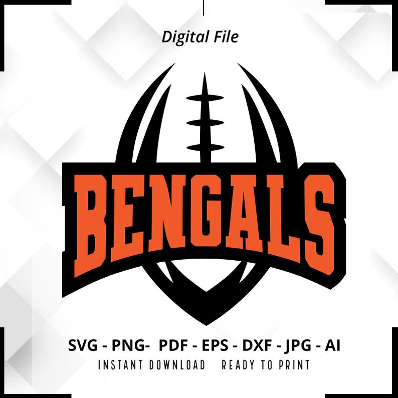 1569 Bengals SVG PNG Bengals Football svg Bengals Shirt svg Bengals png Football Shirt svg Football Mom svg Football svg Cut File Cricut