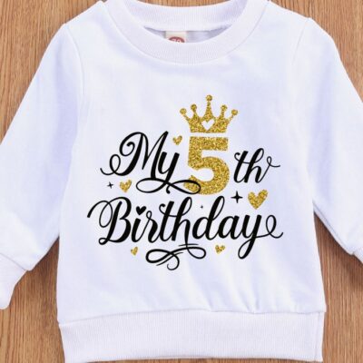 1582 My 5th Birthday SVG PNG 5th Birthday svg Birthday Girl svg Birthday Princess svg My Fifth Birthday Shirt svg Crown svg Five Birthday svg