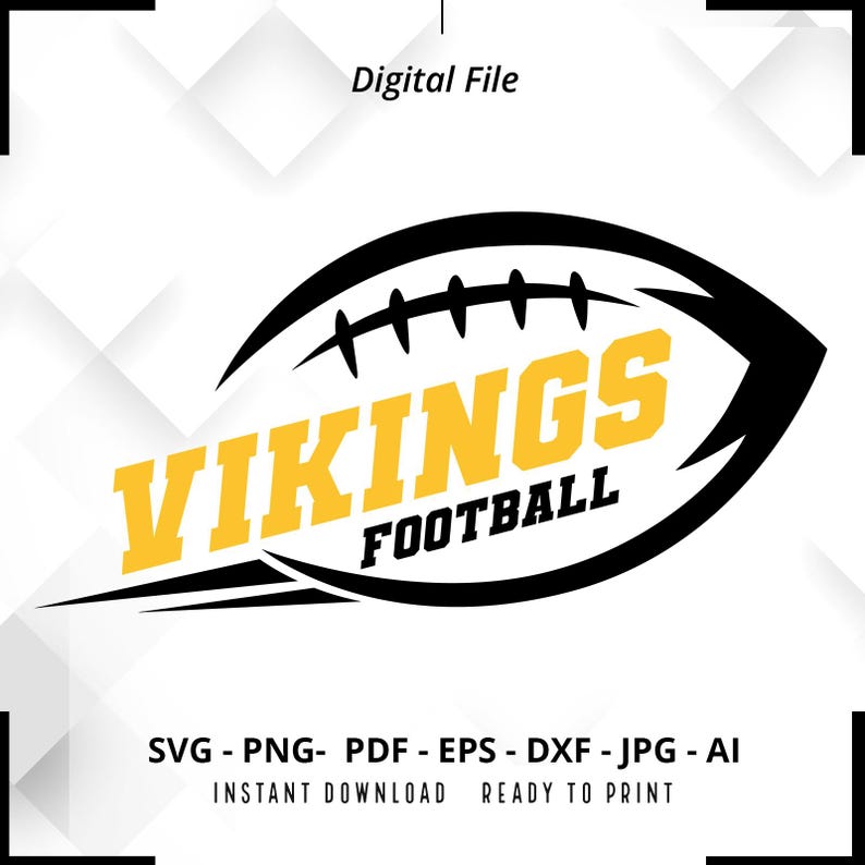 1658 Vikings Football SVG PNG Vikings svg Vikings Mascot svg Vikings Shirt svg Vikings Cheer svg School Spirit svg Vikings Pride svg Cricut