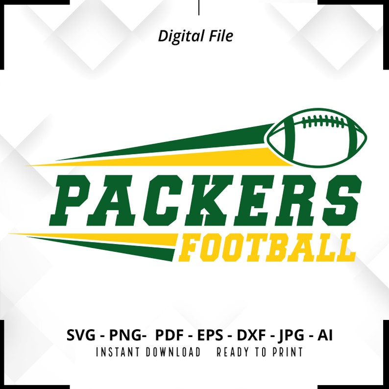 1659 Packers Football SVG PNG Packers svg Packers Shirt svg Packers png Football Shirt svg Football Mom svg Football svg Cut File Cricut