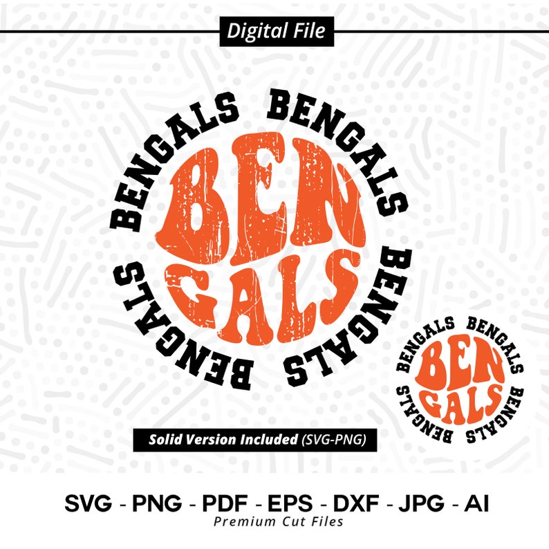 1677 Bengals SVG PNG Bengals Typography Svg Bengals Sport Logo Svg Bengals Team Design Svg Bengals Shirt Bengals Cheer Svg Bengals Vibes