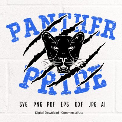 1683 Panther Pride SVG PNG Panther Claw svg Panther Face svg Panther Shirt svg Panther svg Panthers Mascot svg Panthers Vibes svg Cricut