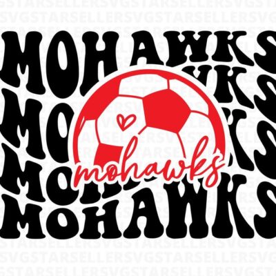 1710 Mohawks Soccer SVG PNG Mohawks svg Stacked Mohawks svg Mohawks Mascot svg Mohawks Mom svg Mohawks Shirt svg Soccer Mom svg Mohawks Love svg