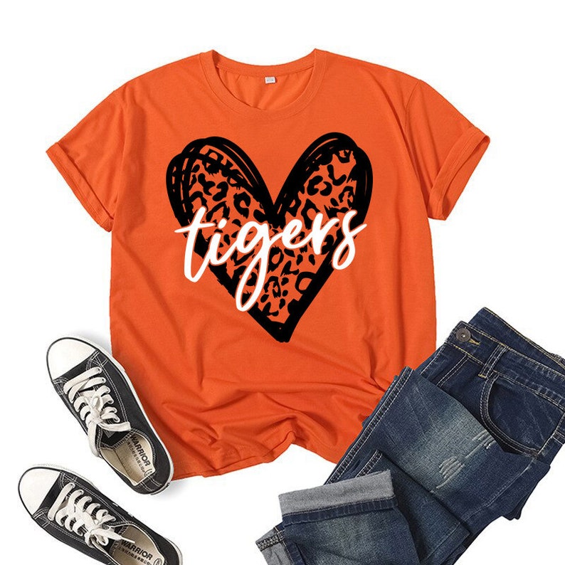 1769 Tigers Heart SVG Leopard Heart svg Tigers Mascot svg Heart Designs Mascot svg Tigers Mascot svg Tigers Cheer svg Tigers Shirt svg Cricut