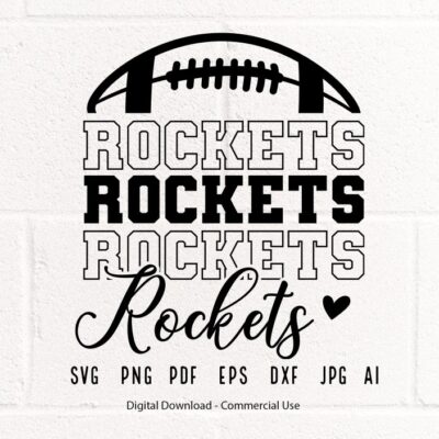 1793 Stacked Rockets SVG Rockets Mascot svg Rockets svg Rockets School Team svg Rockets Cheer svg Rockets Vibes svg School Spirit svg