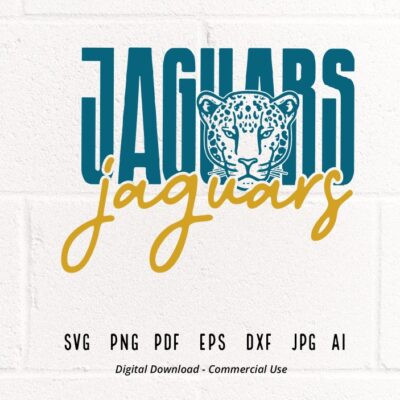 1816 Jaguars SVG PNG Jaguars Face svg Stacked Jaguars svg Jaguars Mascot svg Jaguars Cheer svg Jaguars Vibes svg School Spirit svg Cricut