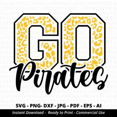 1819 Go Pirates SVG Pirates Cheer svg Pirates Shirt svg Pirates Mascot svg Pirates Shirt svg Pirates Pride Pirates Mom svg School Team svg Cricut