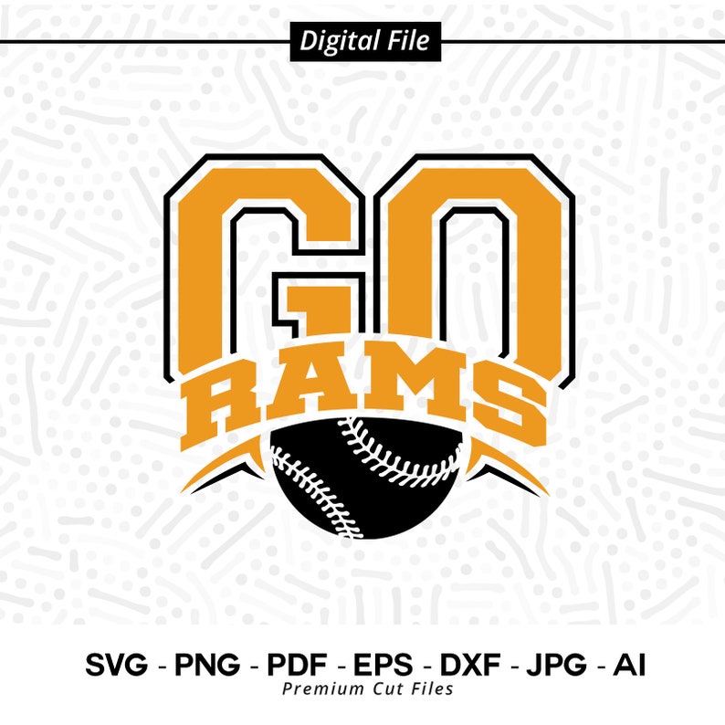 1840 Go Rams Baseball Svg Png Rams Svg Ram Svg Baseball Svg Rams Baseball Svg Rams Shirt Svg Rams Cheer Svg Baseball Shirt Svg