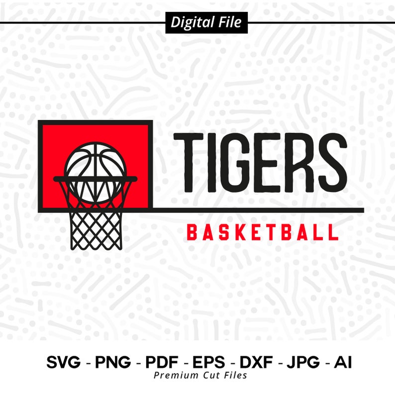 1845 Basketball SVG PNG Tigers Basketball svg Tiger Basketball Tiger Tiger Cheer svg Sublimation Digital Download Basketball Shirt Cricut