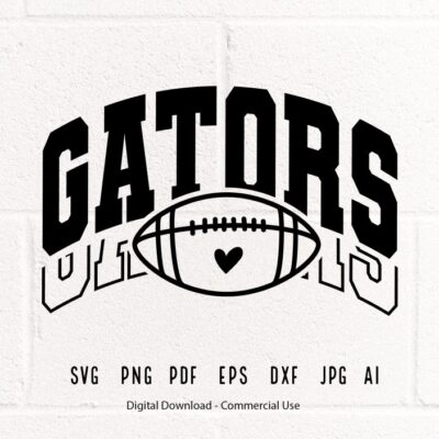 1848 Gators SVG PNG Gators Football svg Gators Mascot svg Gators Cheer svg Gators Vibes svg Gators Sport svg Gators Love svg