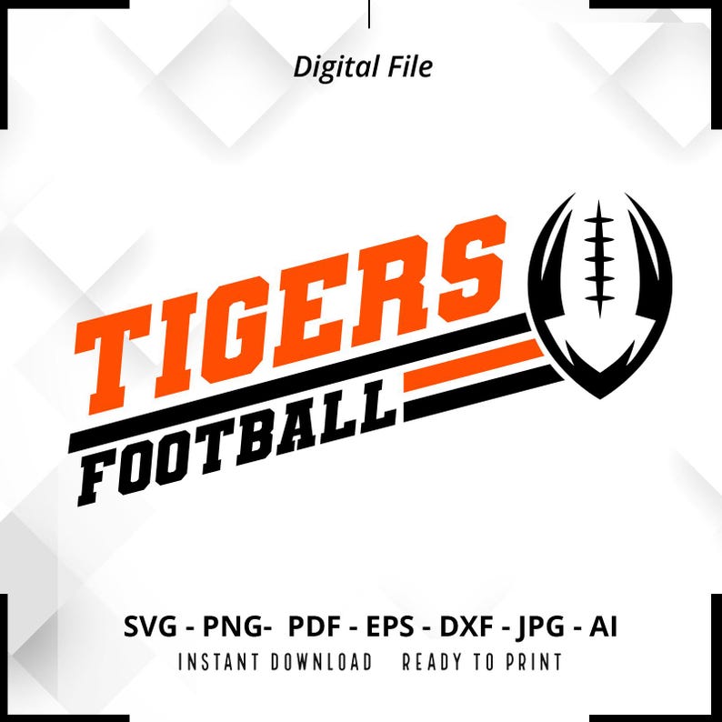 1859 Tigers Football SVG PNG Tigers svg Tigers Mascot svg Tigers Shirt svg Tigers Cheer svg School Spirit svg Tigers Pride svg Cut File