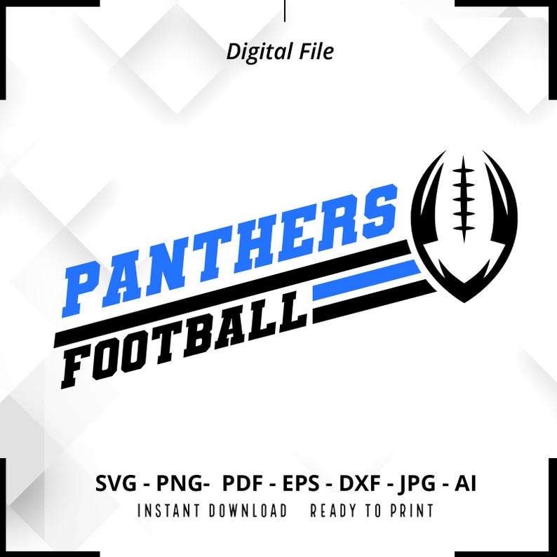 1861 Panthers Football SVG PNG Panthers svg Panthers Mascot svg Panthers Shirt svg Panthers Cheer svg School Spirit svg Panthers Pride svg