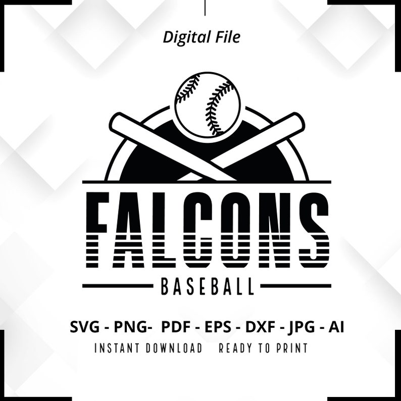 1911 Falcons Baseball SVG PNG Falcons svg Baseball svg Falcons Shirt svg Falcons Cheer svg Falcons Mom svg Baseball Shirt svg Cricut