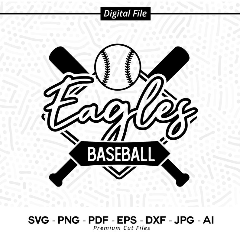 1926 Baseball SVG PNG Eagle Baseball Eagle Eagles Baseball svg Eagle Softball svg Cricut svg Digital Download Sublimation png Cut file