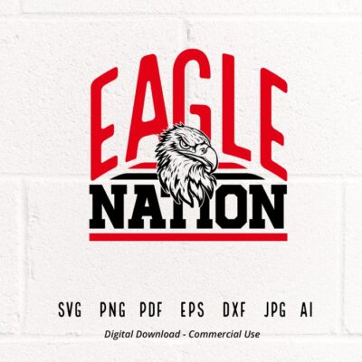 1929 Eagle Nation SVG PNG Eagle SVG Eagle Mascot svg Eagles Cheer svg Eagles Shirt svg Eagles Sport svg School Spirit svg Eagle Pride