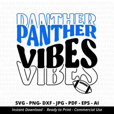 1954 Panther Vibes SVG PNG Panther svg Panther Cheer svg Panther Mascot svg Panther Mom svg Panther Shirt svg Panther PNG Football Mom svg Cricut