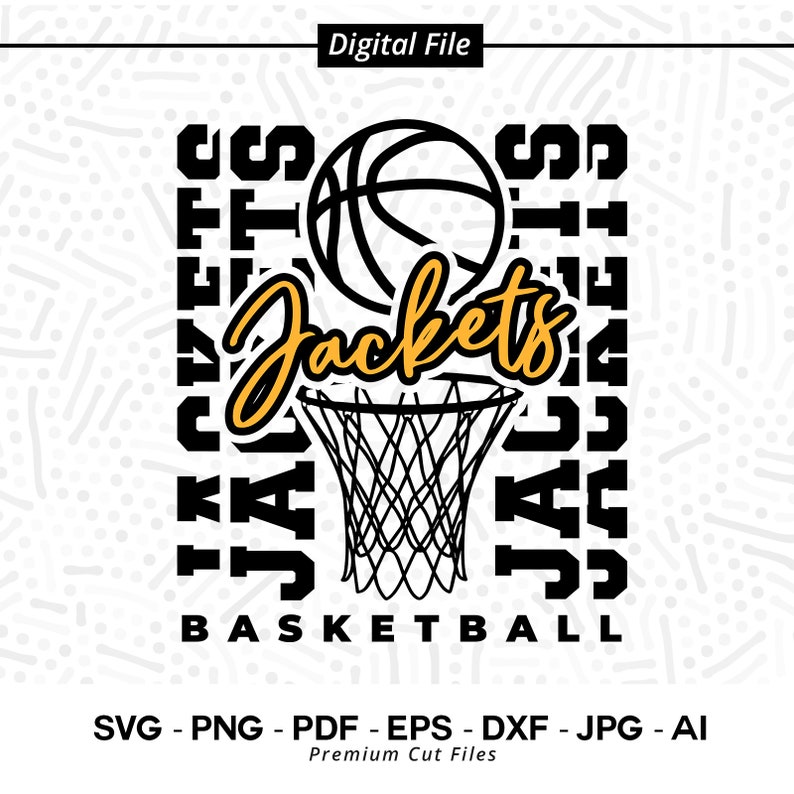 1958 Jacket SVG PNG Jacket Basketball svg Jackets Basketball svg Jacket Sublimation Jackets Cheer svg Stacked Jackets svg Jackets Mom svg