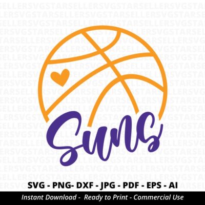 1964 Suns Basketball SVG Suns svg Suns Basketball School Team svg Suns Mascot svg Suns Mom svg Suns Cheer svg Suns Mom svg Basketball Mom Cricut