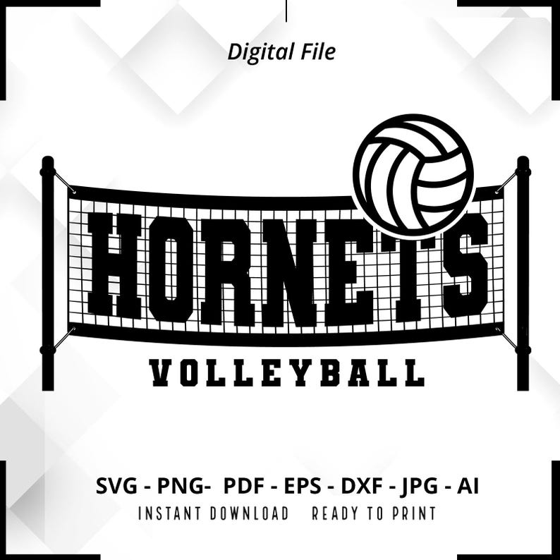 2018 Hornets Volleyball SVG PNG Hornets svg Hornets Cheer svg Volleyball svg Hornets Mom svg Hornets Shirt svg Hornets Pride svg Cricut