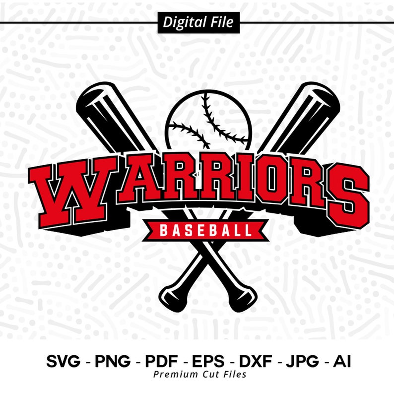 2021 Warriors Baseball SVG PNG Baseball svg Warriors svg Baseball Shirt svg Baseball Mom svg Warriors Pride svg Warriors Cheer svg Cut File