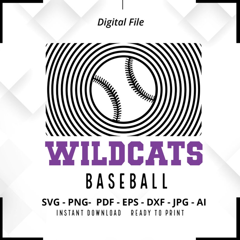 203 Wildcats Baseball SVG PNG Wildcats svg Baseball svg Wildcats Shirt svg Wildcats Cheer svg Wildcats Mom svg Baseball Shirt svg Cricut