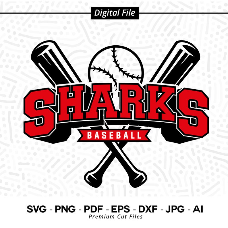 2031 Sharks Baseball SVG PNG Baseball svg Sharks svg Baseball Shirt svg Baseball Mom svg Sharks Pride svg Sharks Cheer svg Cricut Cut File