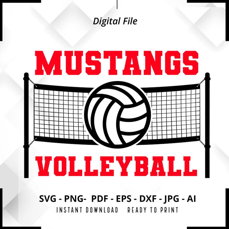 2038 Mustangs Volleyball SVG PNG Mustangs svg Mustangs Cheer svg Volleyball svg Mustangs Mom svg Mustangs Shirt svg Mustangs Pride Cricut