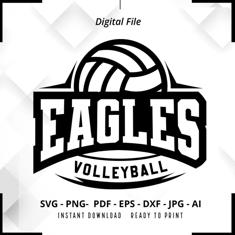 2050 Eagles Volleyball SVG PNG Eagles svg Eagles Cheer svg Volleyball svg Eagles Mom Eagles Shirt Volleyball Mom svg Volleyball Shirt svg