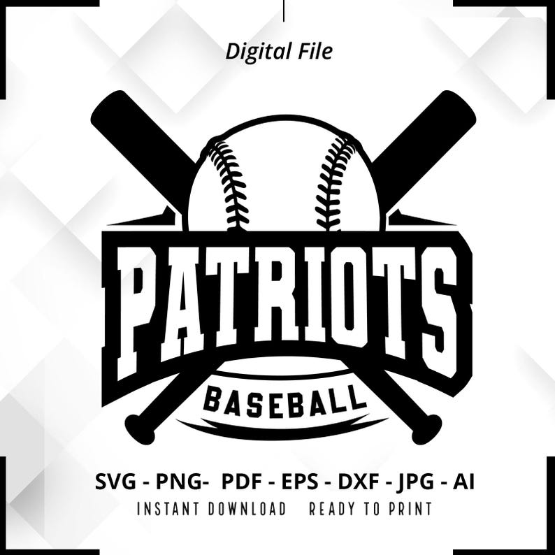 2084 Patriots Baseball SVG PNG Patriots svg Baseball svg Patriots Shirt svg Patriots Cheer svg Patriots Mom svg Baseball Shirt svg Cricut