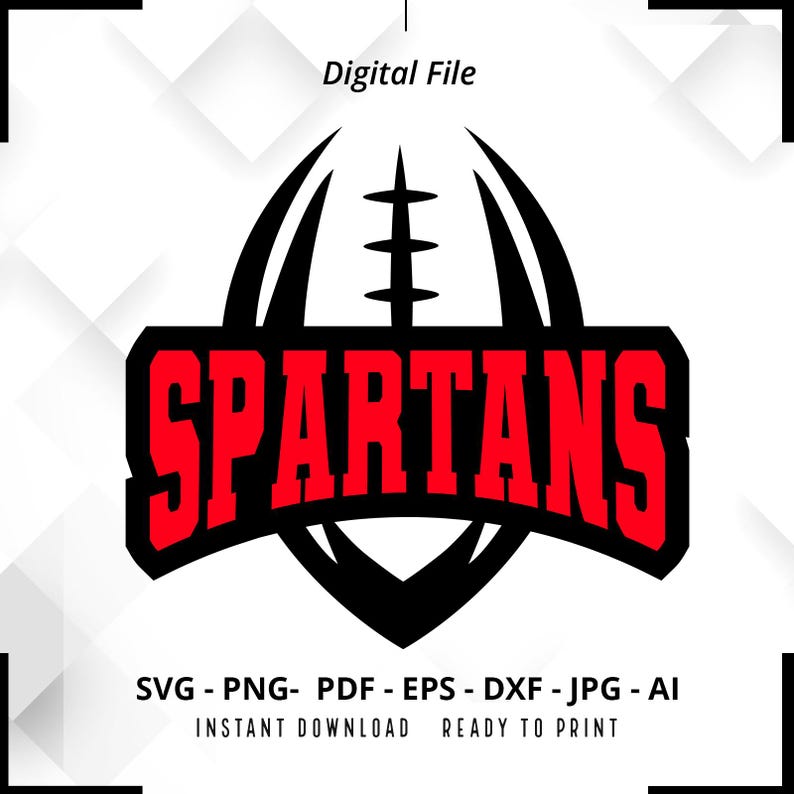 2100 Spartans SVG PNG Spartans Football svg Spartans Shirt svg Spartans Mascot svg Spartans Pride svg Spartans Cheer svg Spartans png Cricut