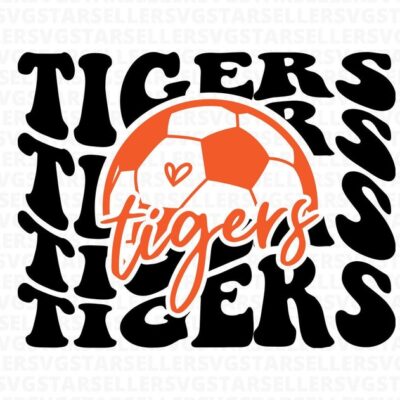 2111 Tigers Soccer SVG PNG Tigers svg Stacked Tigers svg Tigers Mascot svg Tigers Mom svg Tigers Shirt svg Soccer Mom svg Tigers Mom svg Cut File