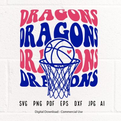 2137 Dragon Basketball svg Dragon Dragons Basketball svg png Sublimation Basketball Clipart SVG for Shirts SVG for Cricut Basketball Mom