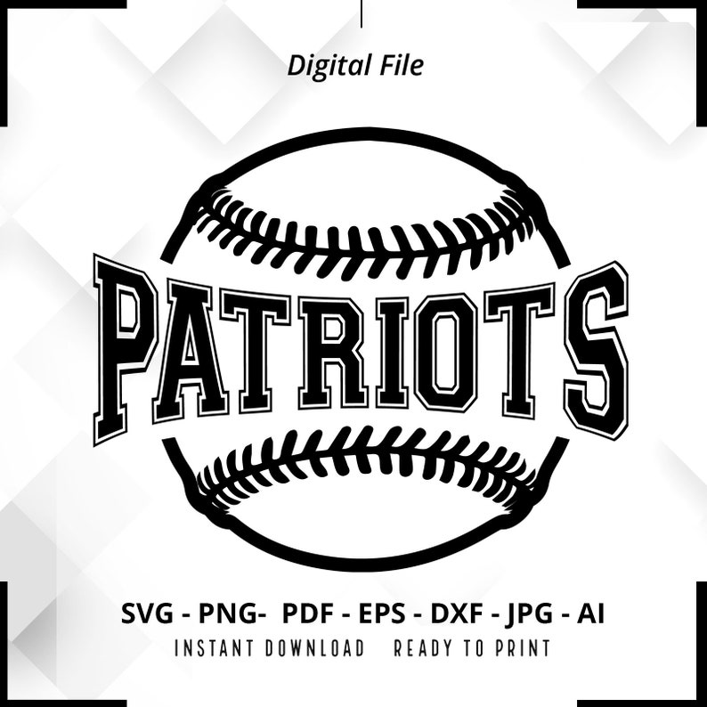 2146 Patriots SVG PNG Patriots Baseball svg Patriots Softball svg Baseball svg Softball svg Patriots Shirt svg Patriots Mom svg Cricut