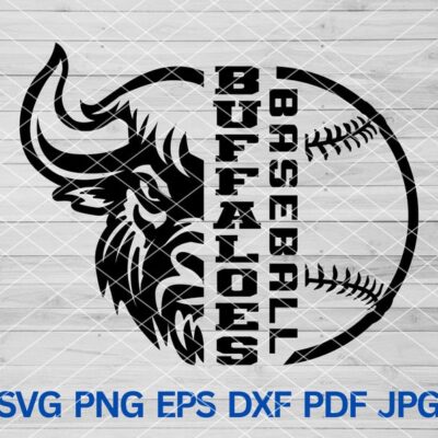 21637 High School Buffaloes Baseball svg Buffaloes mascot svg Buffalo svg Cut Files Cricut Buffaloes School Spirit Team sports Buffaloes svg