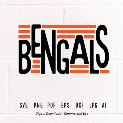 2167 Bengals SVG PNG Bengals Mascot svg Bengals Cheer svg Bengals Shirt svg Bengals Sport svg School Spirit Bengals Mom Bengals Typography