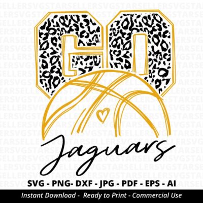 2167 Go Jaguars Basketball SVG Jaguars svg Go Leopard Jaguars svg Jaguars Mascot svg Jaguars Mom svg Jaguars Pride svg School Mascot svg Cricut