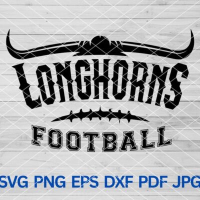 21707 High School Longhorns Football svg Longhorns svg Longhorns svg Longhorns school spirit Longhorns mascot svg Bulls Football svg