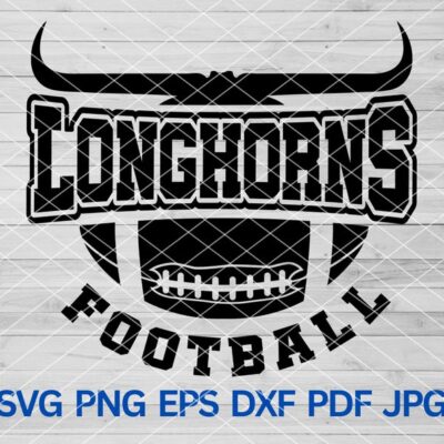 21708 High School Longhorns Football svg Longhorns svg Longhorns svg Longhorns school spirit Longhorns mascot svg Bulls Football svg