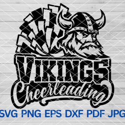 21758 Vikings Cheerleading svg Viking Svg Vikings svg Cut Files Cricut Vikings school svg Vikings mascot svg Vikings Pride Vikings Cheer Mom