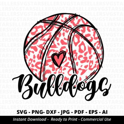 2177 Bulldogs Basketball SVG Bulldogs svg Leopard Bulldogs svg Bulldogs Heart svg Bulldogs Cheer svg Bulldogs Pride svg Basketball Mom svg Cricut