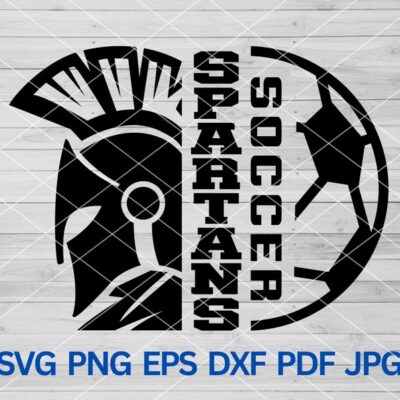 21818 High School Spartans Soccer svg Spartans Pride svg Spartans svg Spartans mascot svg Spartans cut file cricut Spartans Cheer mom svg