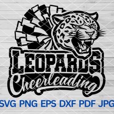 21853 Leopards Cheerleading svg Leopards svg Leopards mascot svg Leopards School Spirit Leopards Pride svg Leopards Cheer Mom Shirt svg