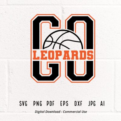 2187 GO Leopards SVG PNG Leopards Mascot svg Leopards svg Leopards Cheer svg Leopards Vibes svg School Spirit Leopards Basketball svg