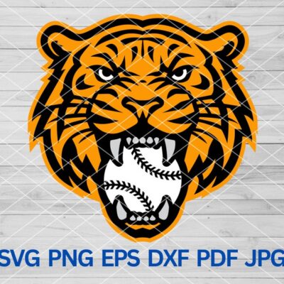 21870 High School Tigers Baseball svg Tigers svg Tigers mascot svg Tigers Cut Files Cricut Tigers School Spirit Tigers Pride Tigers Cheer